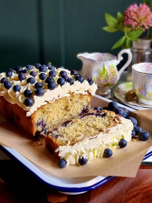 Blueberry & Lime Loaf Cake