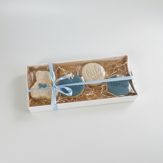 Baby biscuit gift box - clean background